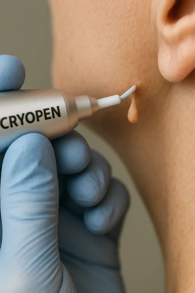 Cryopen for skin tags removal ENGLAND speak to our team today!