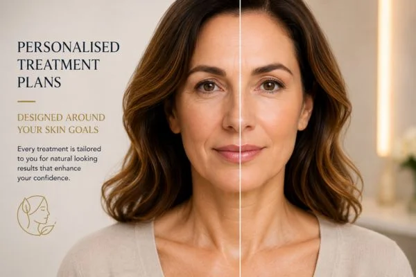Before and after results of Collagen Lift Therapy ENGLAND